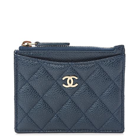 chanel zip card holder review|Chanel zipped key holder.